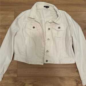 White Versona Jean Jacket